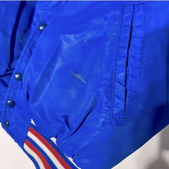 Vintage Transcona Regents Blue Bomber Jacket L - Picture 5 of 16
